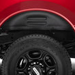 Load image into Gallery viewer, Husky Liners 2017 Ford F-250 Super Duty / 2017 Ford F-350 Super Duty Black Rear Wheel Well Guards - Installation View