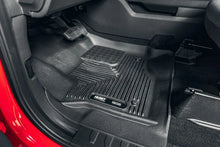 Load image into Gallery viewer, Husky Liners 2017 Ford F-250 Super Duty Crew Cab X-Act Contour Black Front &amp; Rear Floor Liners - Side View