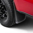 Load image into Gallery viewer, Husky Liners 2017 Ford F-250/F-350 Custom-Molded Rear Mud Guards - Installation View