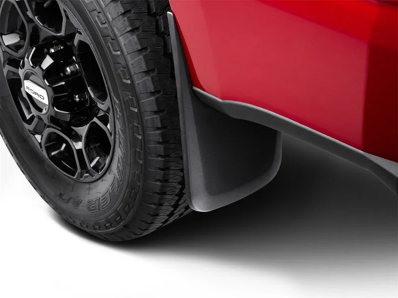 Husky Liners 2017 Ford F-250/F-350 Custom-Molded Rear Mud Guards - Installation View