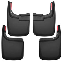 Load image into Gallery viewer, Husky Liners 2017 Ford F-250/F350 Custom-Molded Front and Rear Mud Guards - Main Product View