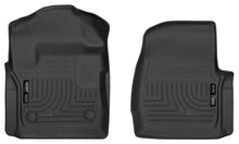 Load image into Gallery viewer, Husky Liners 2017 Ford F250/F350 Series Standard Cab X-Act Contour Black Floor Liners - Main Product View