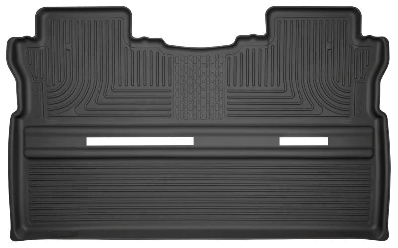 Husky Liners 2017 Honda Ridgeline WeatherBeater 2nd Row Black Floor Liners - Main Product View