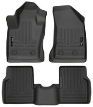 Load image into Gallery viewer, Husky Liners 2017 Jeep Compass Weatherbeater Black Front &amp; 2nd Seat Floor Liners - Main Product View
