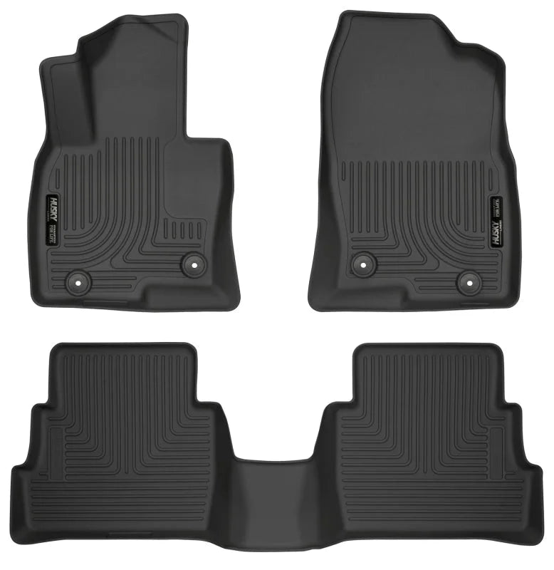 Husky Liners 2017 Mazda CX-5 Weatherbeater Black Front & 2nd Seat Floor Liners - Main Product View
