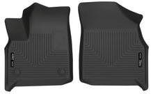 Load image into Gallery viewer, Husky Liners 2018 Buick Enclave WeatherBeater Black Front Floor Liners - Main Product View