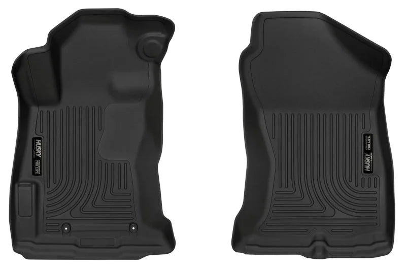 Husky Liners 2018 Subaru Crosstrek Black Front Floor Liners - Main Product View