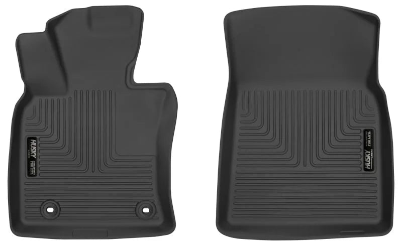 Husky Liners 2018 Toyota Camry Black Front Floor Liners - Main Product View