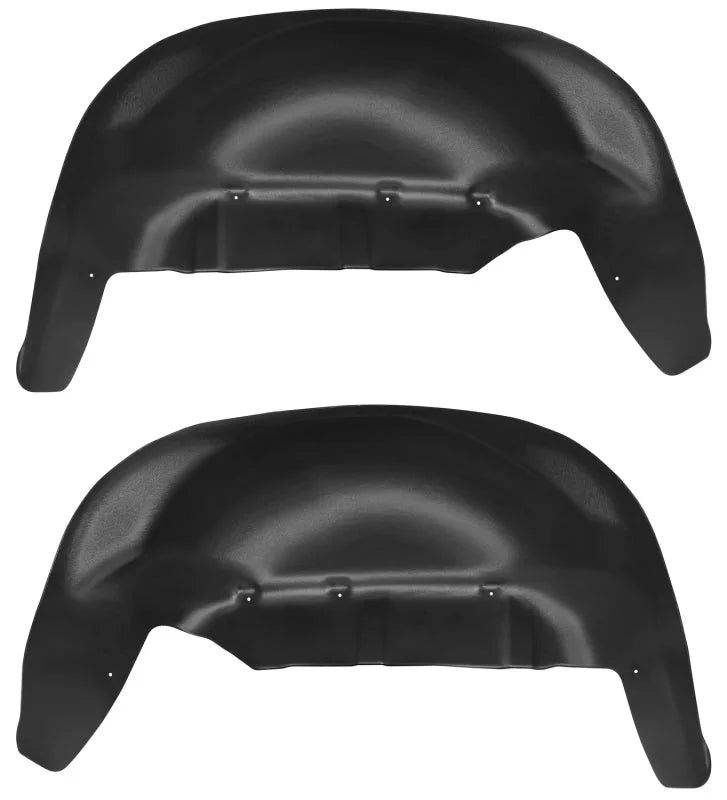Husky Liners 2019+ Chevrolet Silverado 1500 Black Rear Wheel Well Guards - Main Product View