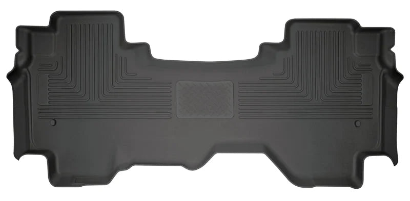 Husky Liners 2019+ Dodge Ram 1500 Quad Cab WeatherBeater 2nd Seat Black Floor Liners - Main Product View