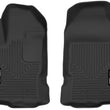Load image into Gallery viewer, Husky Liners 2019+ Ford Ranger Black Front Floor Liners - Main Product View