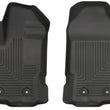 Load image into Gallery viewer, Husky Liners 2019 Ford Ranger SuperCrew Cab &amp; SuperCab WeatherBeater Black Floor Liners - Main Product View
