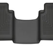 Load image into Gallery viewer, Husky Liners 2019 Ford Ranger SuperCrew WeatherBeater 2nd Row Black Floor Liners - Main Product View