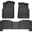 Load image into Gallery viewer, Husky Liners 2019+ Infiniti QX80/2019+ Nissan Armada Weatherbeater Black Fnt &amp; 2nd Seat Floor Liners - Main Product View