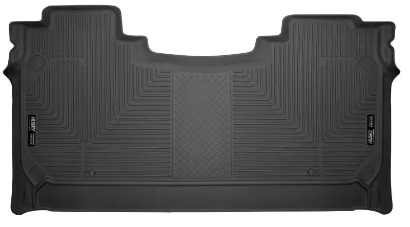 Husky Liners 2019 Ram 1500 Crew Cab WeatherBeater Black Second Row Floor Liners - Main Product View