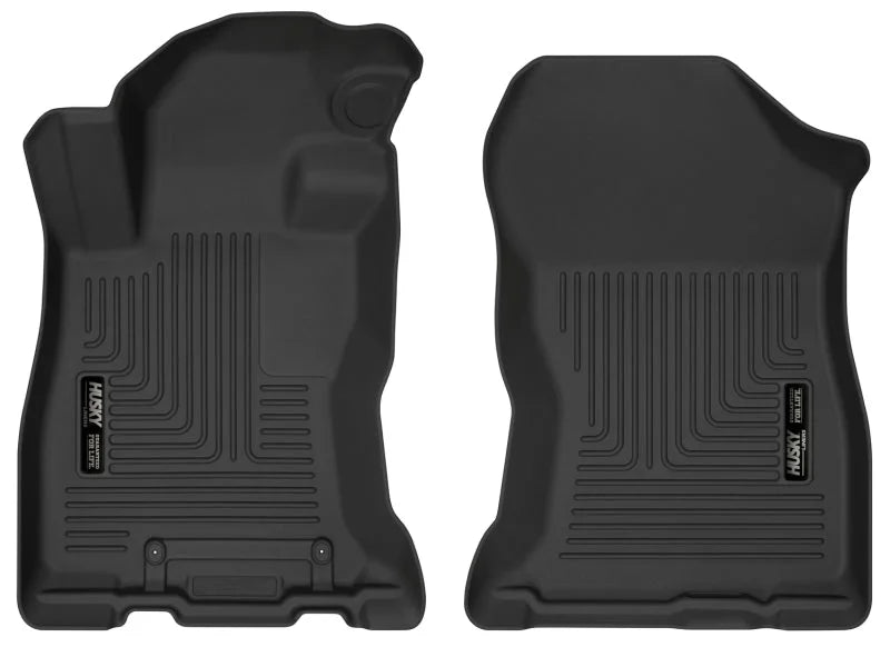 Husky Liners 2019 Subaru Forester Black Front Floor Liners - Main Product View