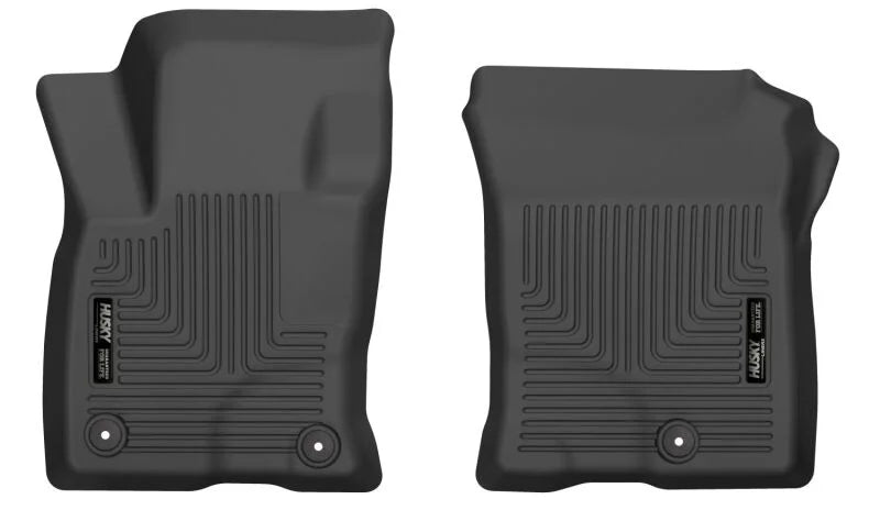 Husky Liners 2020 Ford Escape X-Act Contour Front Black Floor Liners - Main Product View