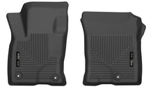 Load image into Gallery viewer, Husky Liners 2020 Ford Escape X-Act Contour Front Black Floor Liners - Main Product View
