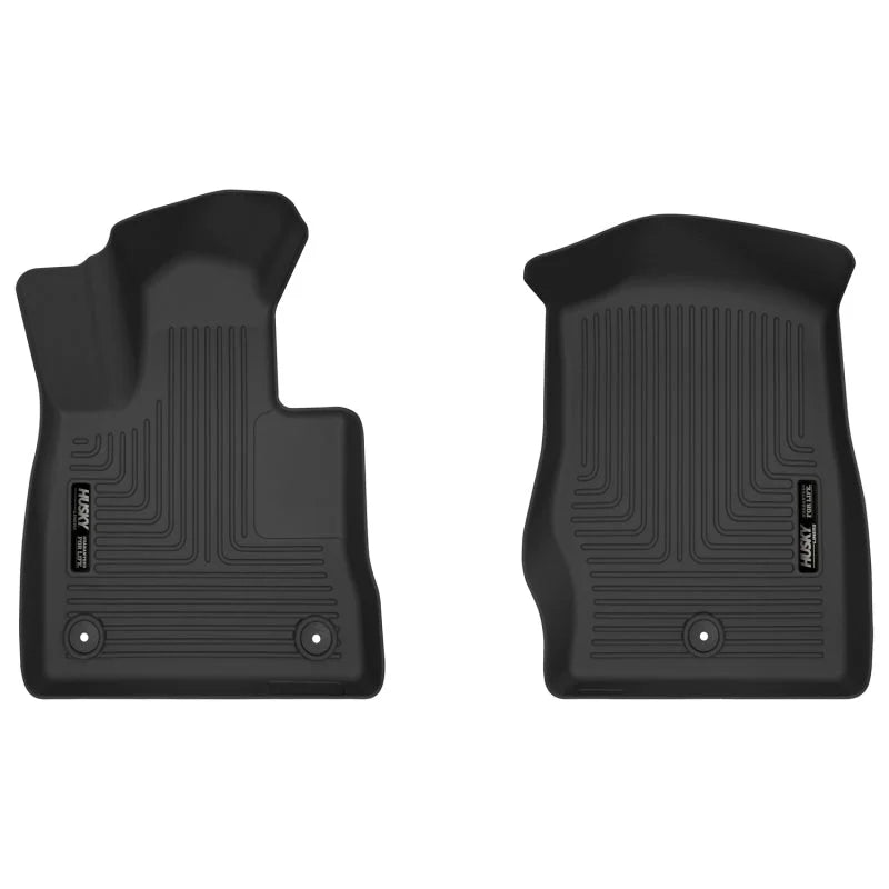 Husky Liners 2020+ Ford Explorer X-Act Contour Black Front Floor Liners - Main Product View