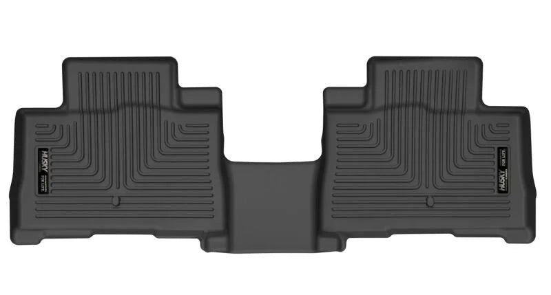 Husky Liners 2020 Lincoln Aviator X-Act Contour Rear Black Floor Liners - Main Product View