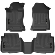 Load image into Gallery viewer, Husky Liners 2020 Subaru Legacy/Outback WeatherBeater Black Front &amp; 2nd Seat Floor Liners - Main Product View