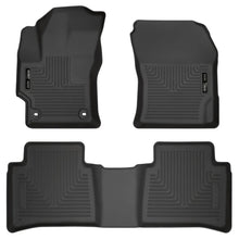 Load image into Gallery viewer, Husky Liners 2020 Toyota Corolla Weatherbeater Black Front &amp; 2nd Seat Floor Liners - Main Product View
