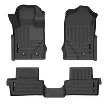Load image into Gallery viewer, Husky Liners 2021 Ford Bronco 2 Door Weatherbeater Front &amp; 2nd Seat Floor Liners - Black - Main Product View