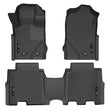 Load image into Gallery viewer, Husky Liners 2021 Ford Bronco 4 Door Weatherbeater Front &amp; 2nd Seat Floor Liners - Black - Main Product View