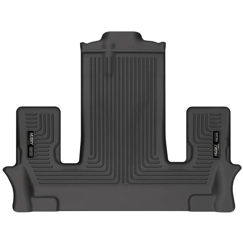 Husky Liners  2022 Ford Explorer WeatherBeater 2nd Seat Black Floor Liner - Main Product View