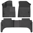 Load image into Gallery viewer, Husky Liners 2022 Hyundai Santa Cruz WeatherBeater Front &amp; 2nd Seat Floor Liners - Black - Main Product View