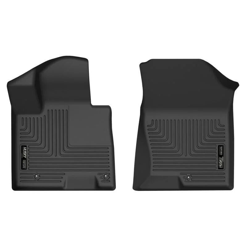 Husky Liners 2022 Hyundai Santa Cruz/Tucson Black Front Floor Liners - Main Product View