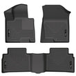 Load image into Gallery viewer, Husky Liners 2022 Hyundai Tucson Excl. Hybrid Weatherbeater Black Front &amp; 2nd Seat Floor Liners - Main Product View