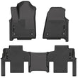 Load image into Gallery viewer, Husky Liners 2022 Jeep Grand Wagoneer Weatherbeater Black Front &amp; 2nd Seat Floor Liners - Main Product View