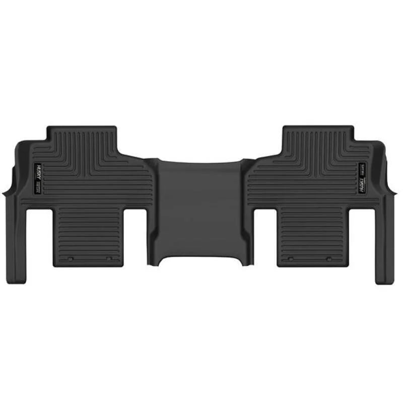 Husky Liners 2022 Jeep Grand Wagoneer w/2nd Row Bucket X-Act Contour Floor Liners (2nd Seat) - Black - Main Product View