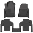 Load image into Gallery viewer, Husky Liners 2022 Jeep Wagoneer (2nd Row Bucket) Weatherbeater Black Front &amp; 2nd Seat Floor Liners - Main Product View