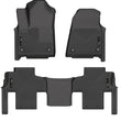 Load image into Gallery viewer, Husky Liners 2022 Jeep Wagoneer (w/2nd Row Bench) WeatherBeater Front &amp; 2nd Seat Floor Liner - Blk - Main Product View