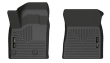 Load image into Gallery viewer, Husky Liners 2022 Mitsubishi Outlander Black Front Floor Liners - Main Product View