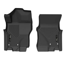 Load image into Gallery viewer, Husky Liners 2022 Nissan Frontier CC Front Floor Liners - Black - Main Product View