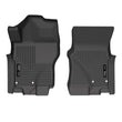 Load image into Gallery viewer, Husky Liners  2022 Nissan Frontier King Cab Ext. Cab/CC  WeatherBeater Black Front Floor Liners - Main Product View