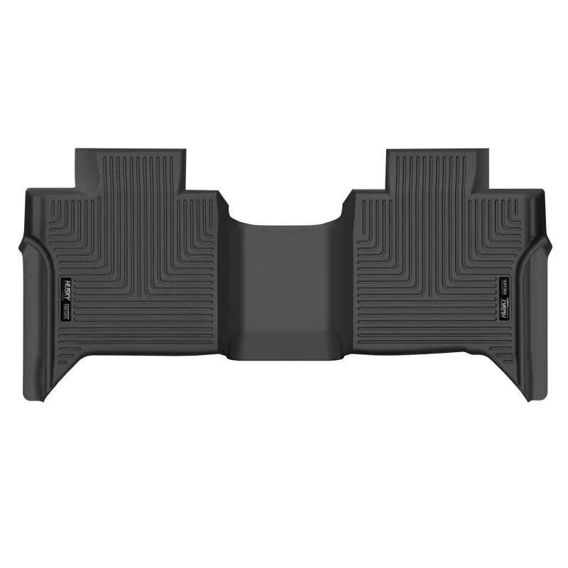 Husky Liners 2022 Toyota Tundra Ext. Cab CrewMax WeatherBeater 2nd Seat Floor Liner - Blk - Main Product View