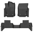Load image into Gallery viewer, Husky Liners 2022 Toyota Tundra WeatherBeater Ext. Cab DC Front &amp; 2nd Seat Floor Liner - Blk - Main Product View