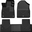 Load image into Gallery viewer, Husky Liners 2023 Honda Pilot Weatherbeater Black Front &amp; 2nd Seat Floor Liners - Main Product View