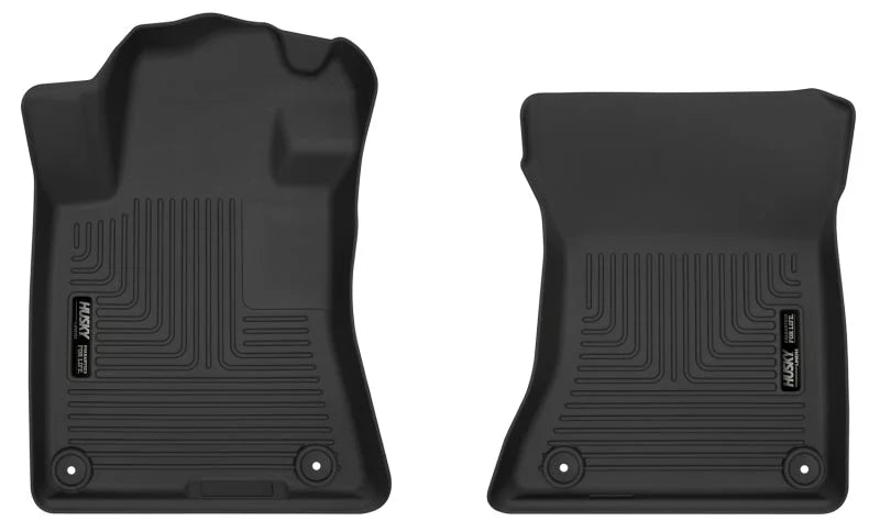 Husky Liners 2023 Nissan Altima X-Act Contour Black Front Floor Liners - Main Product View
