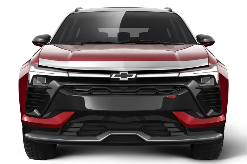 Husky Liners 2024 Chevrolet Blazer EV Aeroskin Hood Protector - Chrome - Installation View