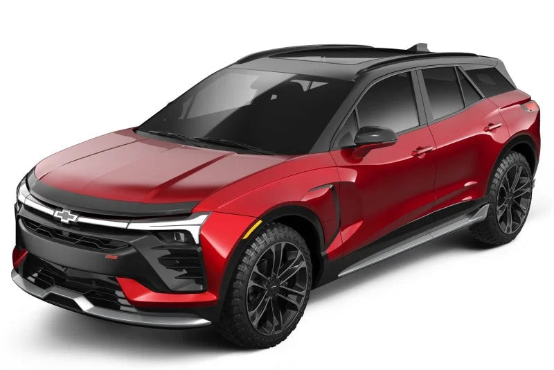 Husky Liners 2024 Chevrolet Blazer EV Aeroskin Hood Protector - Smoke - Installation View