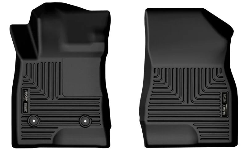 Husky Liners 2024 Chevrolet Trax Weatherbeater Black Front Floor Liners - Main Product View