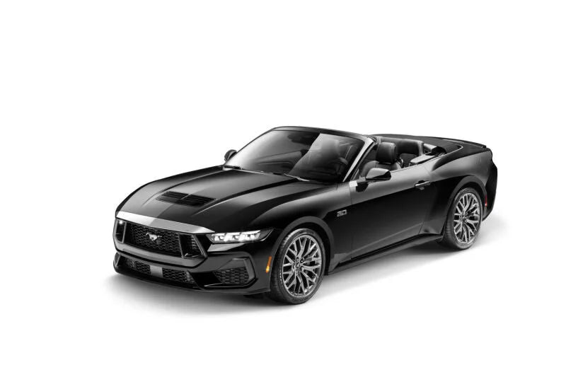 Husky Liners 2024 Ford Mustang Aeroskin Hood Protector - Chrome - Side View