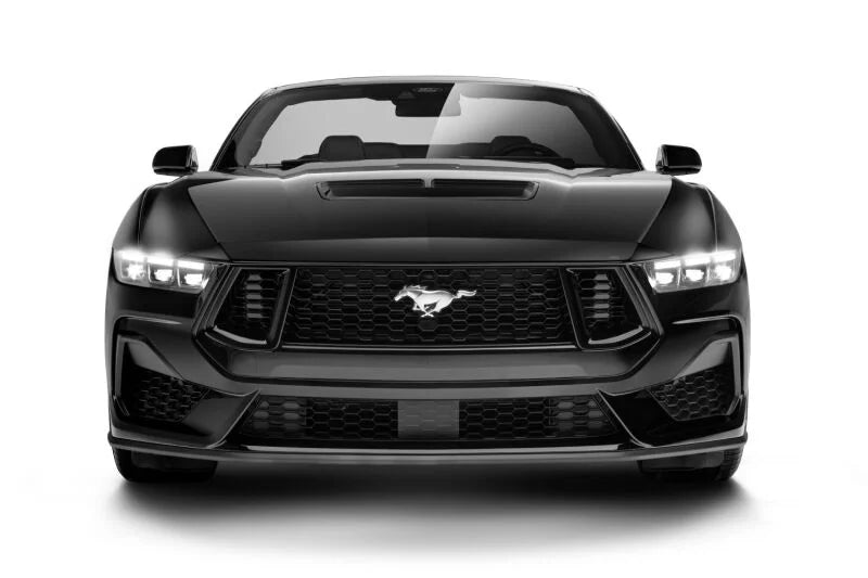 Husky Liners 2024 Ford Mustang Aeroskin Hood Protector - Smoke - Side View