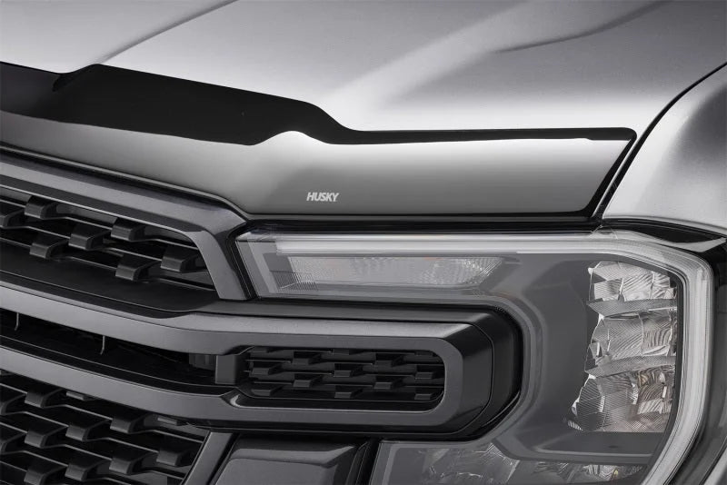 Husky Liners 2024 Ford Ranger Aeroskin Hood Protector - Smoke - Main Product View
