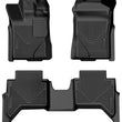 Load image into Gallery viewer, Husky Liners 2024 Ford Ranger CC/SuperCrew Weatherbeater Front &amp; 2nd Seat Floor Liners - Black - Main Product View